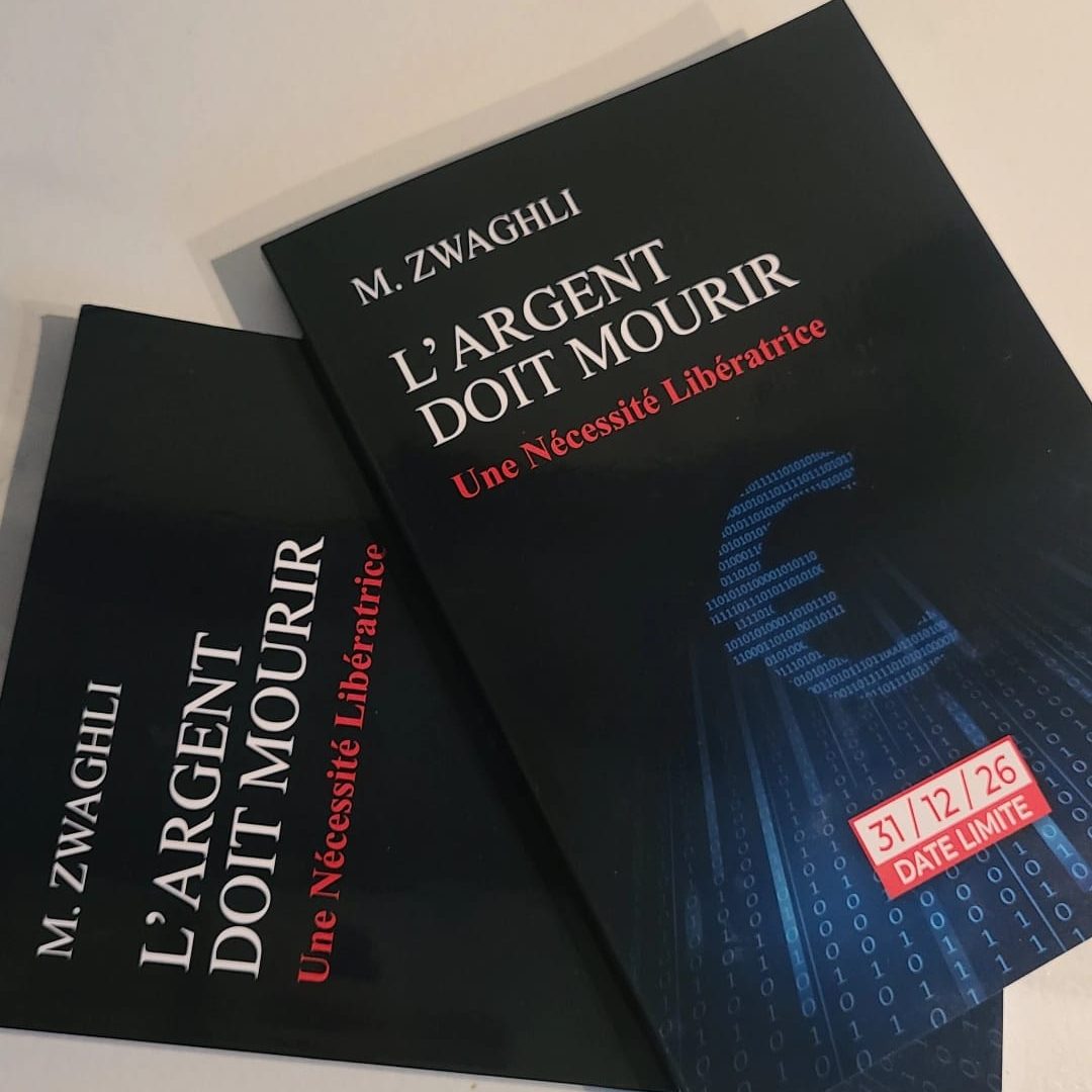 l'argent doit mourir la réforme nécessaire pour l'avenir planétaire.